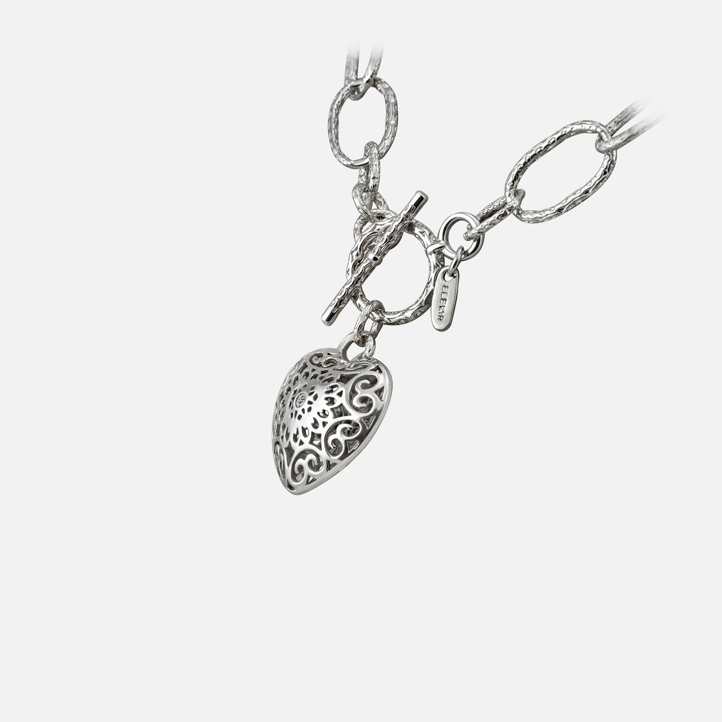 NECKLACE HEART WITH DIAMOND